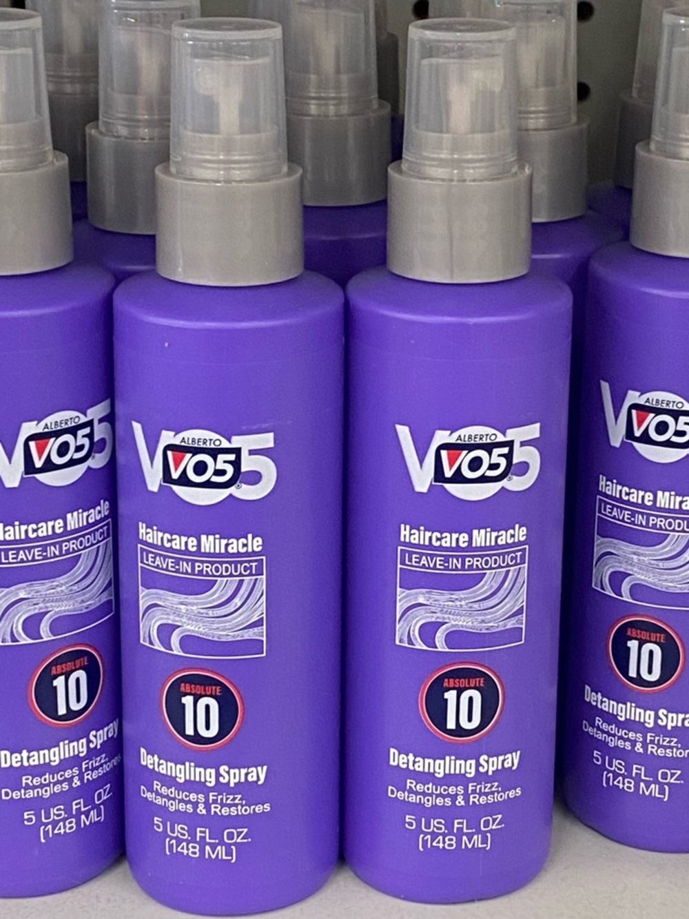 Alberto VO5 detangling spray hair care lot 4 pcs